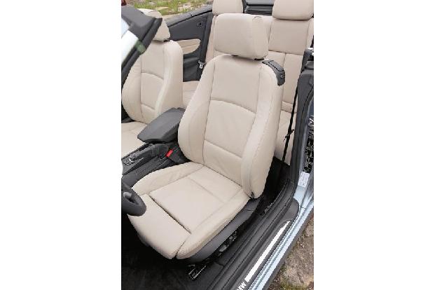 VW Golf Cabrio 1.4 TSI, Fahrersitz