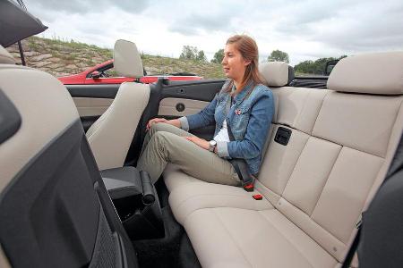 VW Golf Cabrio 1.4 TSI, Rckbank, Rcksitz