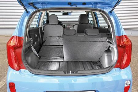 Kia Picanto ISG Spirit, Kofferraum, Ladeflche
