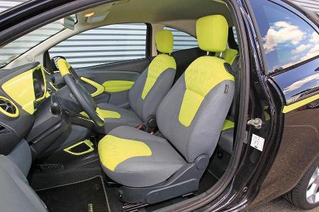 Ford KA Titanium, Fahrersitz