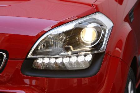Kia Soul 1.6 Gdi, Frontscheinwerfer