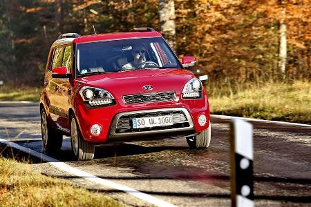 Kia Soul 1.6 Gdi, Frontansicht