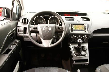 Mazda 5 1.8 MZR Center Line, Cockpit, Lenkrad