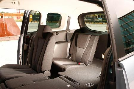 Mazda 5 1.8 MZR Center Line, Innenraum, Sitze