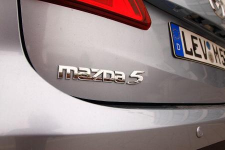Mazda 5 1.8 MZR Center Line, Typenbezeichnung, Emblem