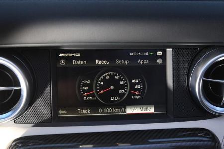 Mercedes SLS AMG Roadster, Display