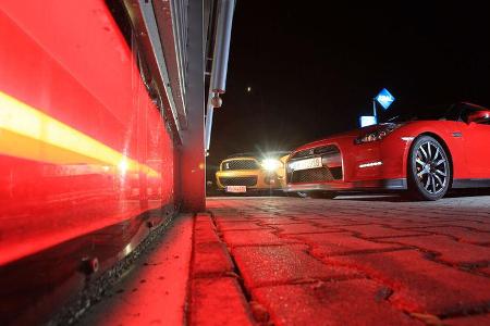 Ford Mustang Shelby GT 640, Nissan GT-R