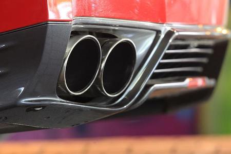 Nissan GT-R, Auspuff
