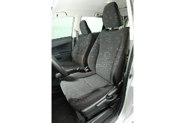 Die erhöhte Sitzposition im Subaru Trezia ist komfortabel und ermöglicht eine gute Umsicht.