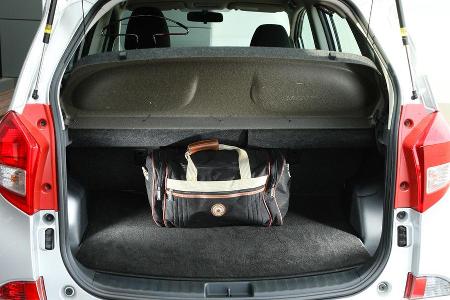 Praktisch: Eine niedrige Kante macht das Beladen des 429 Liter großen Kofferraums einfach.