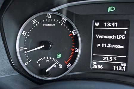 Skoda Octavia 1.6 LPG, Drehzahlmesser