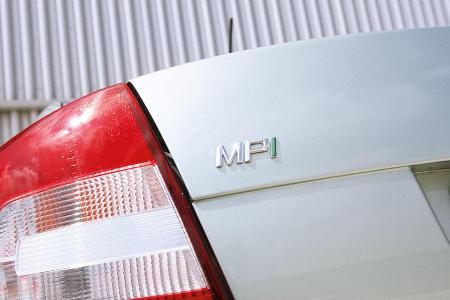 Skoda Octavia 1.6 LPG, Emblem, Rcklicht