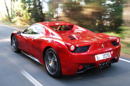 Ferrari 458 Spider, Heck