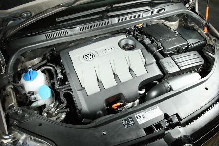 VW Golf Plus 1.6 TDI BMT, Motor, Motorraum