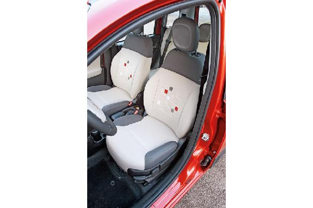 Fiat Panda, Sitze