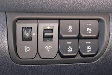 Kia Rio 1.2 Spirit, Tastengruppe