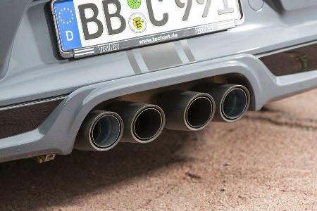 Techart-Porsche 911 Carrera S, Fahrbericht, Tuning, Auspuff