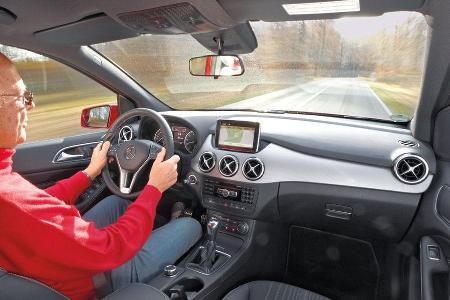 Mercedes B-Klasse, Innenraum