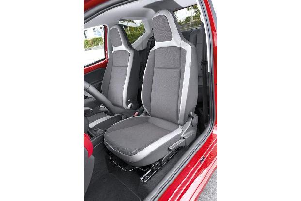 VW Up, Fahrersitz