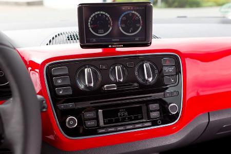 VW Up, Mittelkonsole