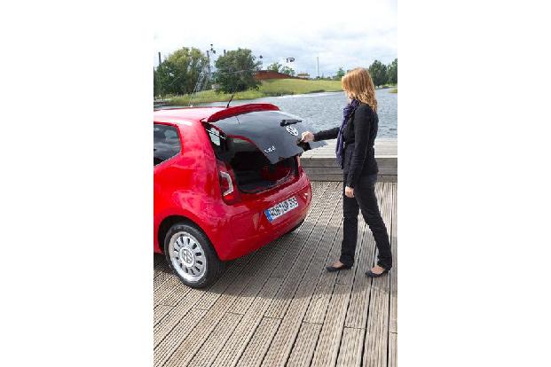 VW Up, Heckklappe