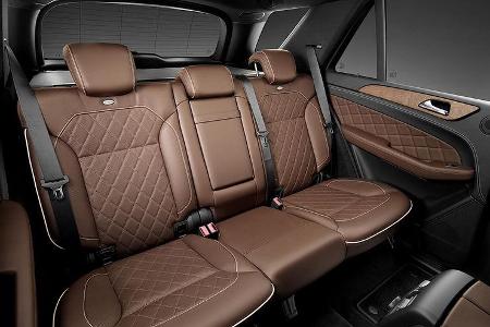 Mercedes M-Klasse, Rüchsitze