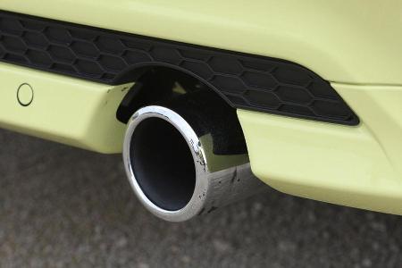 Volvo C30 D4, Auspuff