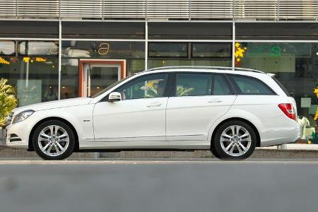 Mercedes C 180 CDI T Avantgarde, Seitenansicht