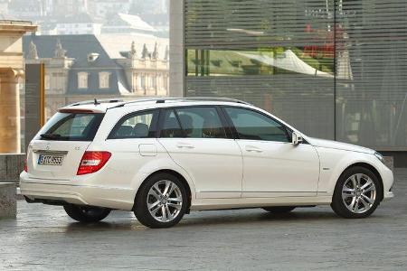 Mercedes C 180 CDI T Avantgarde, Seitenansicht