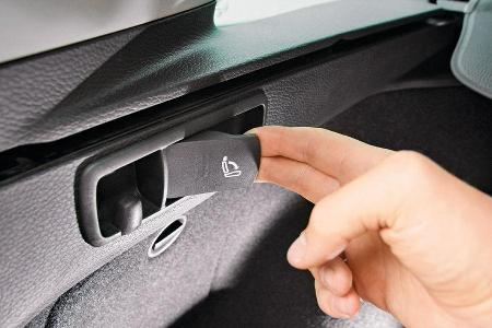 VW Passat Variant Blue Motion, Arretierung