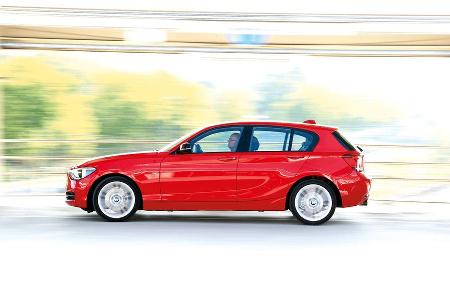 BMW 118i, Seitenansicht