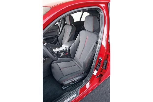 BMW 118i, Fahrersitz