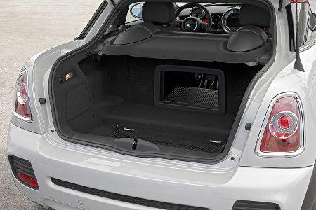 06/11 Mini Coupe, Kofferraum