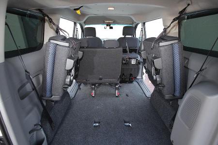 Nissan NV 200 Evalia dCi 110, Kofferraum
