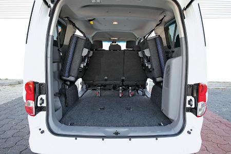 Nissan NV 200 Evalia dCi 110, Kofferraum