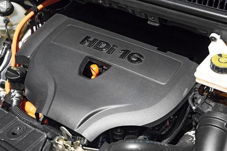 Peugeot 3008 Hybrid4, Motor
