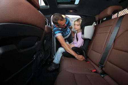 Mercedes B-Klasse, Fond