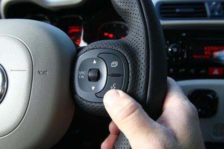 Fiat Panda, Tasten, Lenkrad