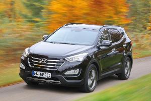Hyundai Santa Fe 2.2 CRDi 4WD, Frontansicht