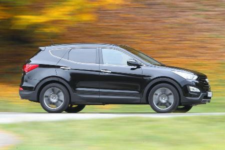 Hyundai Santa Fe 2.2 CRDi 4WD, Seitenansicht