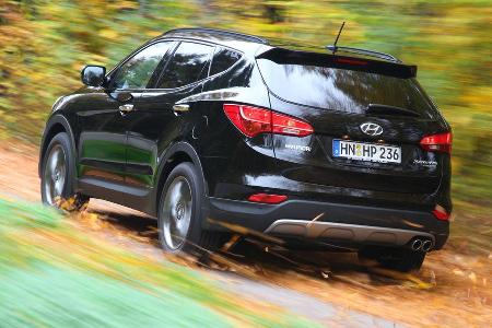 Hyundai Santa Fe 2.2 CRDi 4WD, Heckansicht