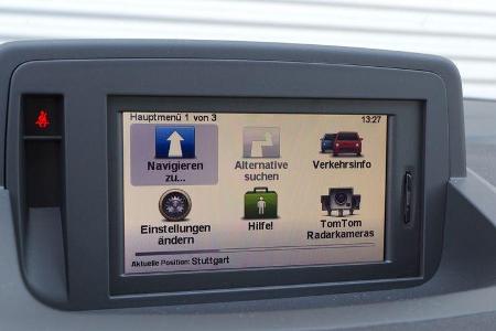 Renault Mégane Grandtour GT, Navigationssystem