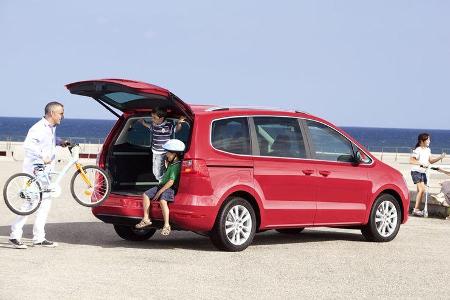 Seat Alhambra, Kofferraum