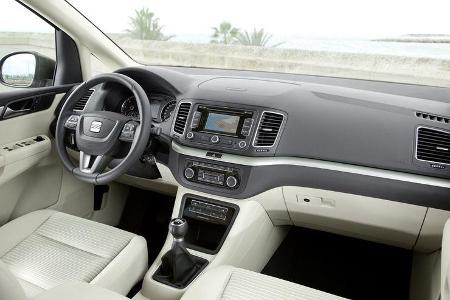 Seat Alhambra, Innenraum, Cockpit