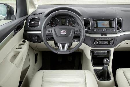 Seat Alhambra, Innenraum, Cockpit