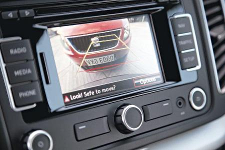Seat Alhambra, Rückfahrkamera