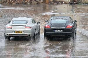 FB Aston Martin Rapide und Porsche Panamera