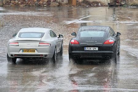 FB Aston Martin Rapide und Porsche Panamera