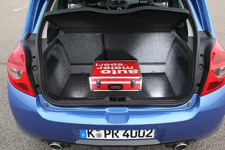 Renault Clio Sport Gordini, Kofferraum