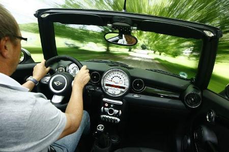 Mini One Cabrio, Innenraum